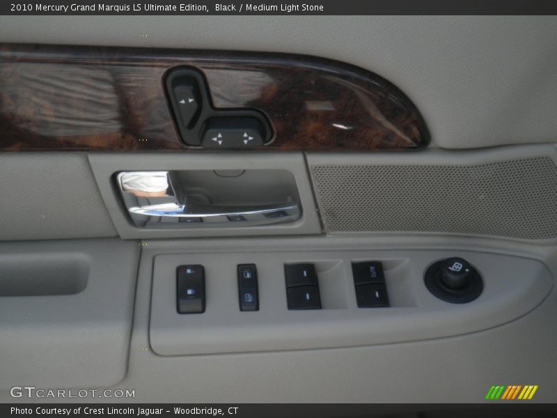 Black / Medium Light Stone 2010 Mercury Grand Marquis LS Ultimate Edition