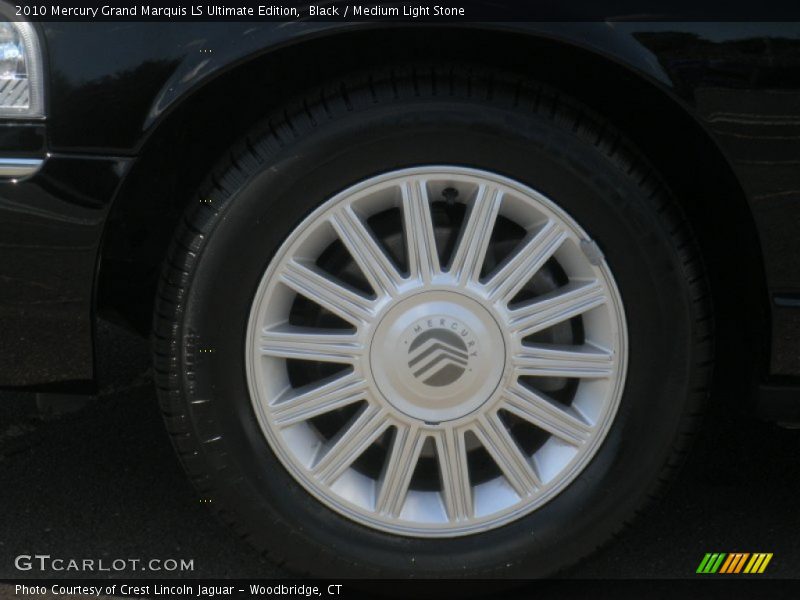 Black / Medium Light Stone 2010 Mercury Grand Marquis LS Ultimate Edition