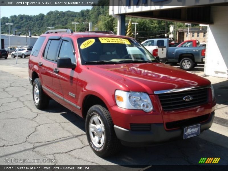 Redfire Metallic / Camel 2006 Ford Explorer XLS 4x4