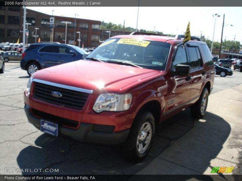 Redfire Metallic / Camel 2006 Ford Explorer XLS 4x4