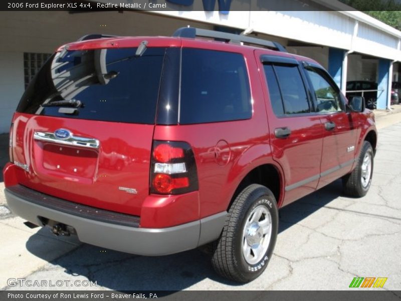 Redfire Metallic / Camel 2006 Ford Explorer XLS 4x4