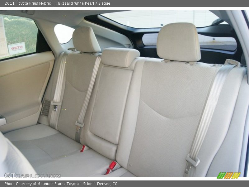 Blizzard White Pearl / Bisque 2011 Toyota Prius Hybrid II
