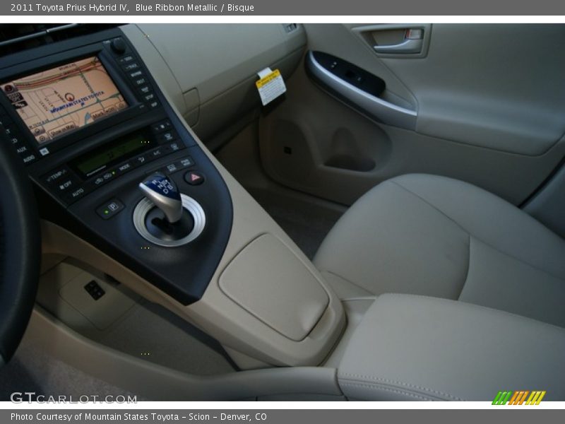 Blue Ribbon Metallic / Bisque 2011 Toyota Prius Hybrid IV