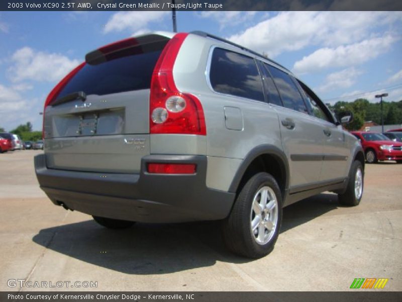 Crystal Green Metallic / Taupe/Light Taupe 2003 Volvo XC90 2.5T AWD