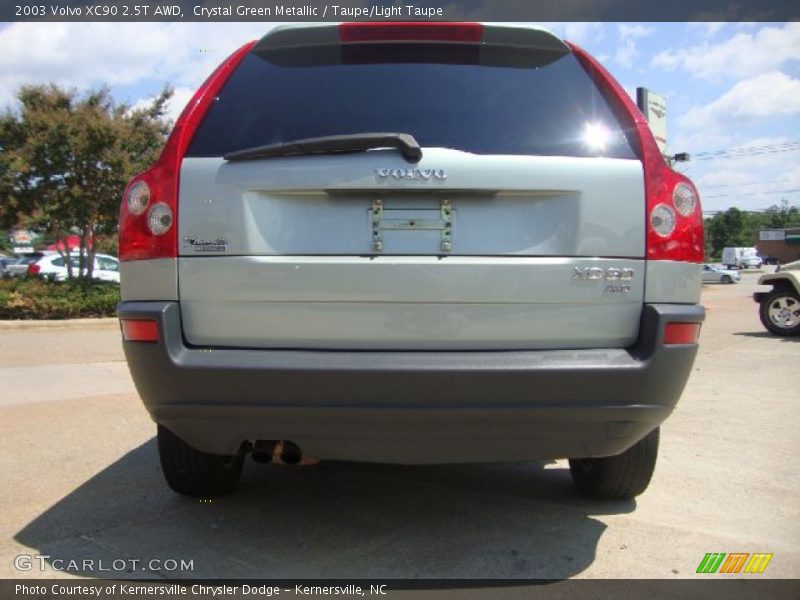 Crystal Green Metallic / Taupe/Light Taupe 2003 Volvo XC90 2.5T AWD