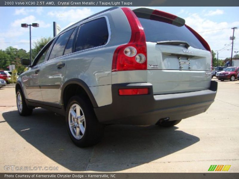 Crystal Green Metallic / Taupe/Light Taupe 2003 Volvo XC90 2.5T AWD