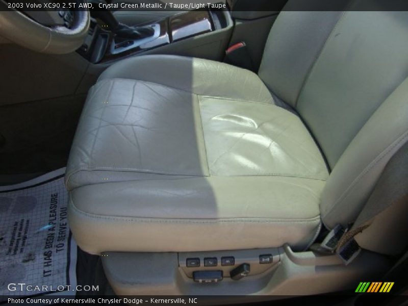 Crystal Green Metallic / Taupe/Light Taupe 2003 Volvo XC90 2.5T AWD