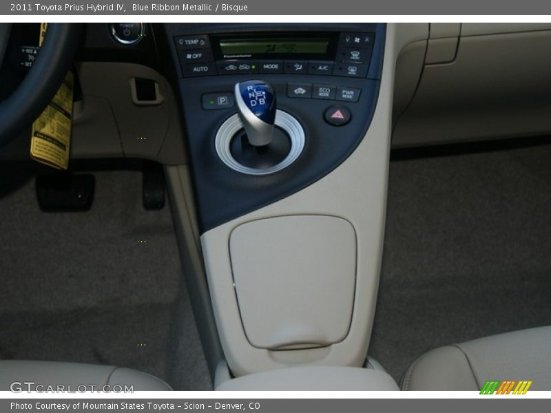 Blue Ribbon Metallic / Bisque 2011 Toyota Prius Hybrid IV