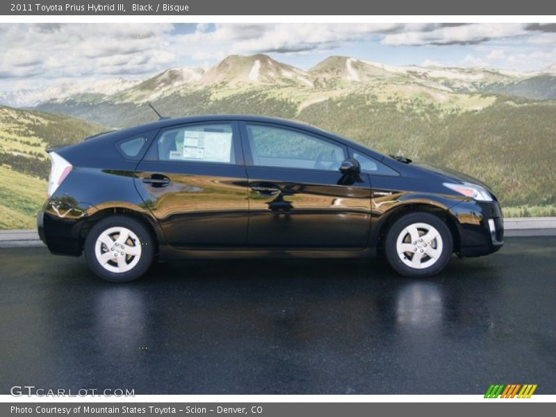 Black / Bisque 2011 Toyota Prius Hybrid III
