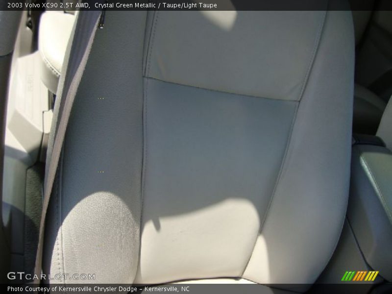 Crystal Green Metallic / Taupe/Light Taupe 2003 Volvo XC90 2.5T AWD