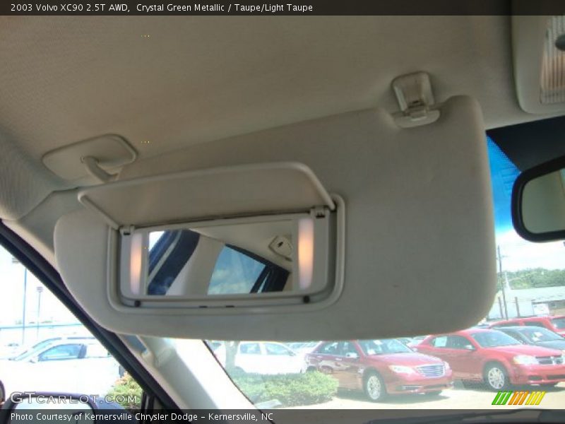 Crystal Green Metallic / Taupe/Light Taupe 2003 Volvo XC90 2.5T AWD