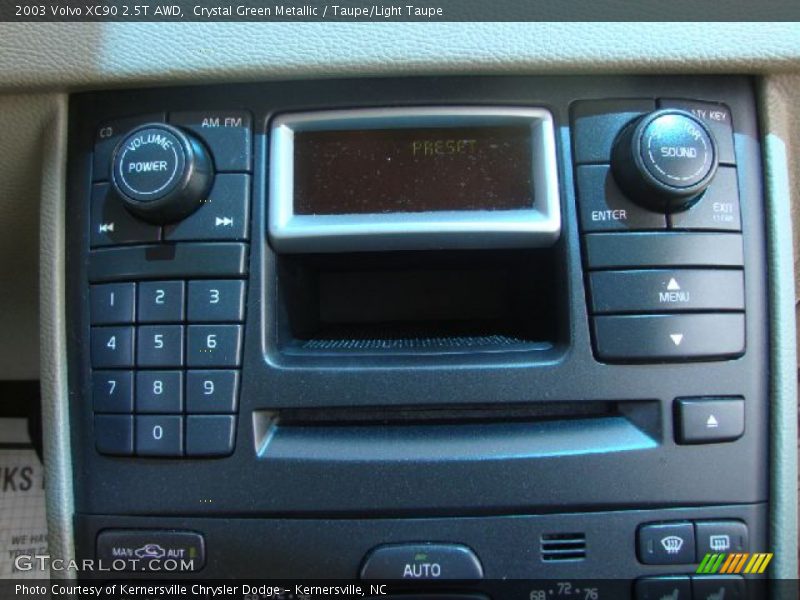 Crystal Green Metallic / Taupe/Light Taupe 2003 Volvo XC90 2.5T AWD