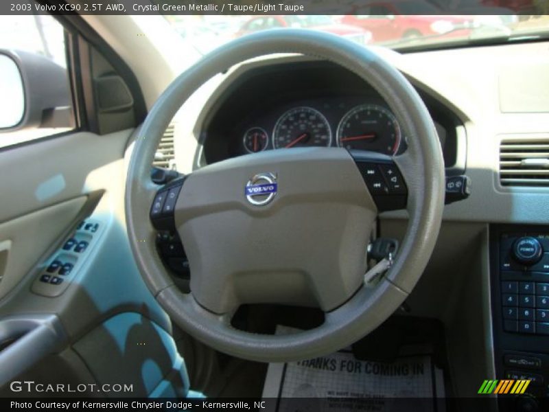 Crystal Green Metallic / Taupe/Light Taupe 2003 Volvo XC90 2.5T AWD