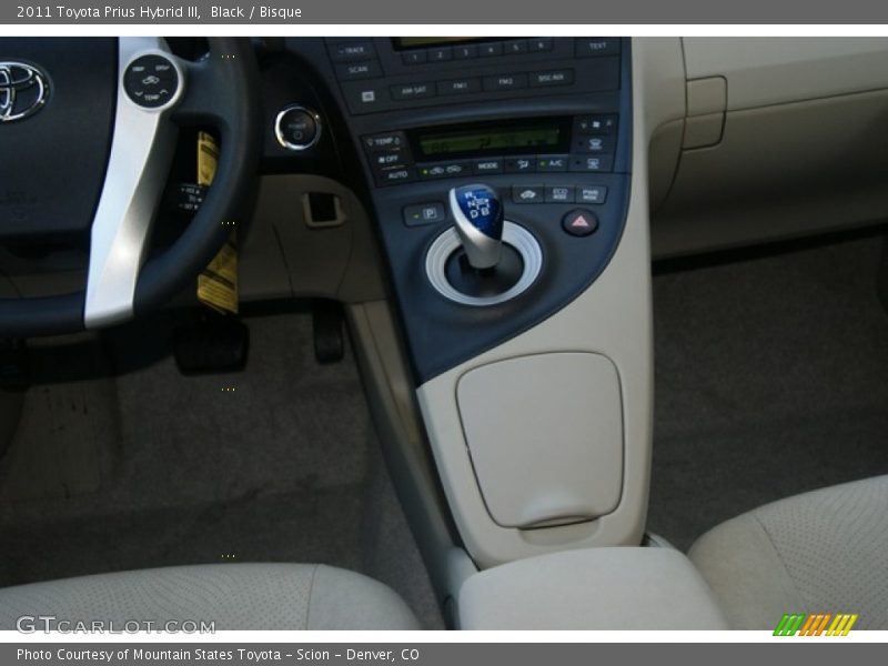 Black / Bisque 2011 Toyota Prius Hybrid III