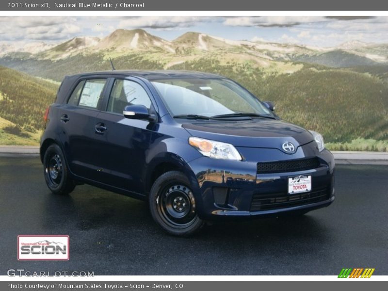 Nautical Blue Metallic / Charcoal 2011 Scion xD