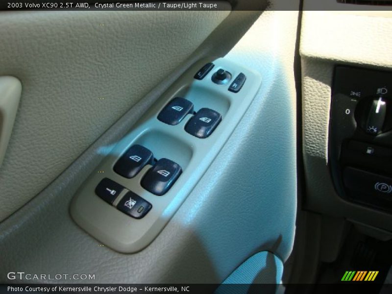 Crystal Green Metallic / Taupe/Light Taupe 2003 Volvo XC90 2.5T AWD