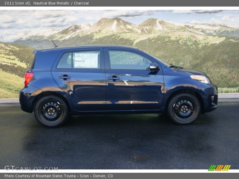 Nautical Blue Metallic / Charcoal 2011 Scion xD