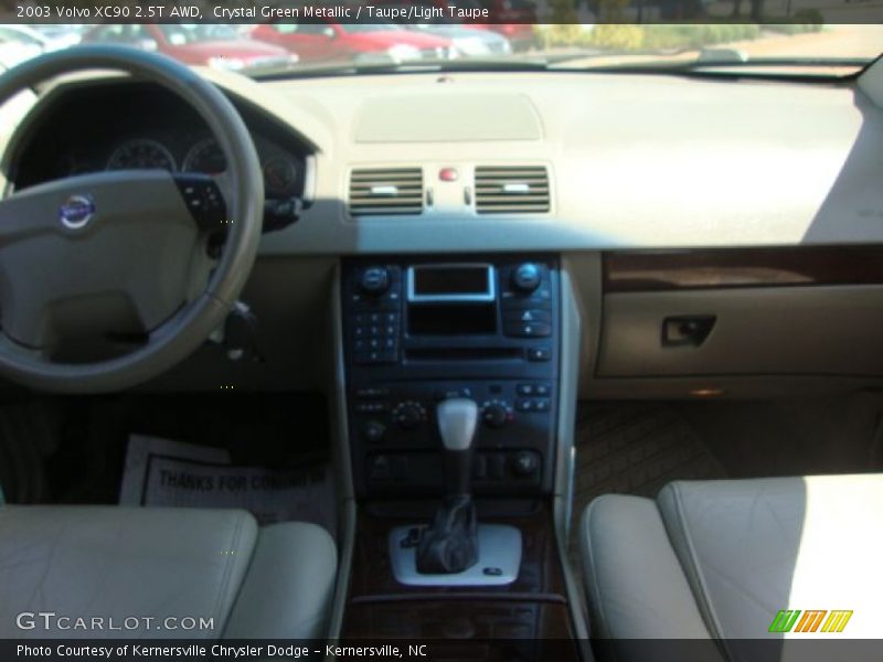 Crystal Green Metallic / Taupe/Light Taupe 2003 Volvo XC90 2.5T AWD