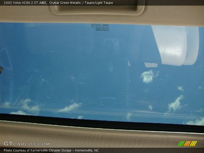 Crystal Green Metallic / Taupe/Light Taupe 2003 Volvo XC90 2.5T AWD