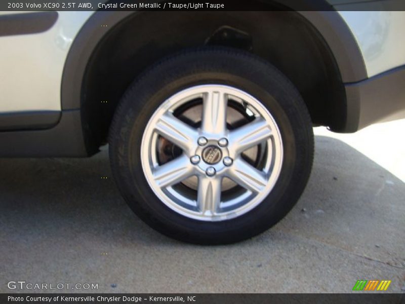 Crystal Green Metallic / Taupe/Light Taupe 2003 Volvo XC90 2.5T AWD