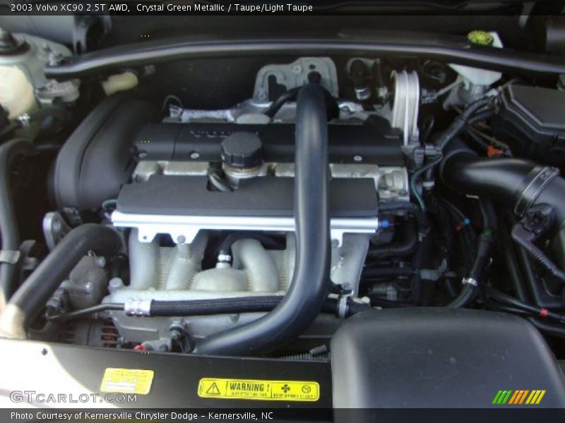 Crystal Green Metallic / Taupe/Light Taupe 2003 Volvo XC90 2.5T AWD
