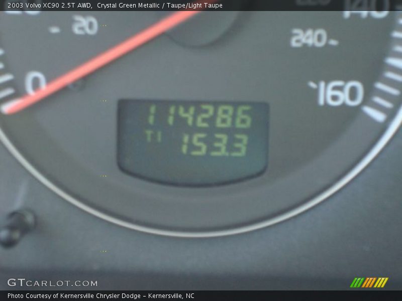 Crystal Green Metallic / Taupe/Light Taupe 2003 Volvo XC90 2.5T AWD