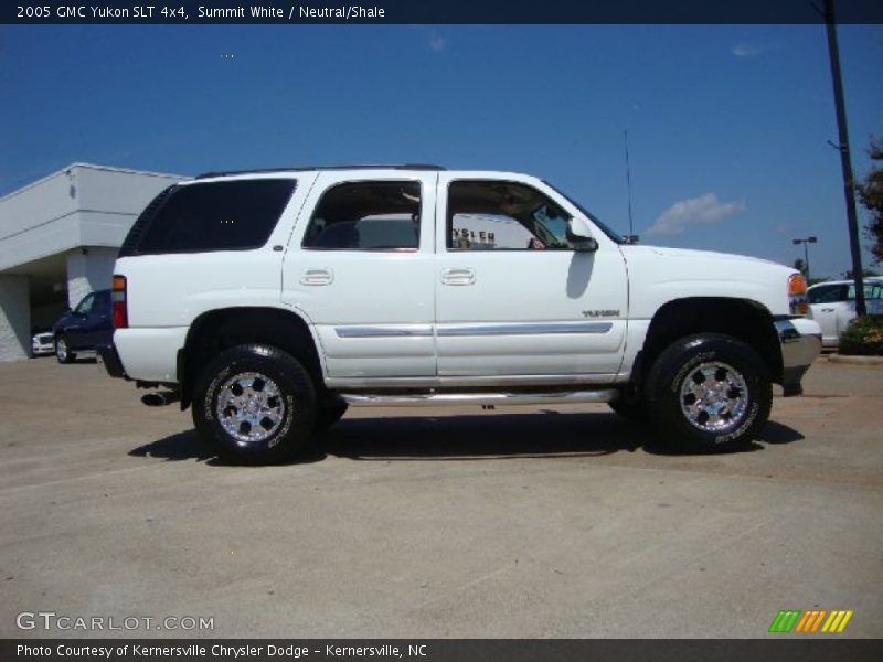 Summit White / Neutral/Shale 2005 GMC Yukon SLT 4x4