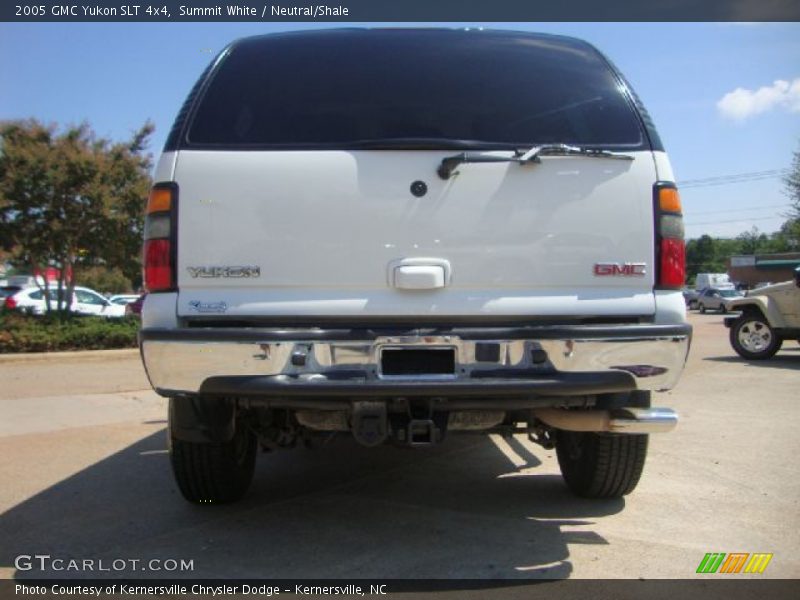 Summit White / Neutral/Shale 2005 GMC Yukon SLT 4x4