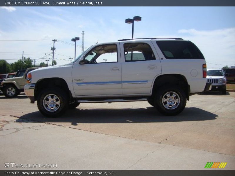 Summit White / Neutral/Shale 2005 GMC Yukon SLT 4x4