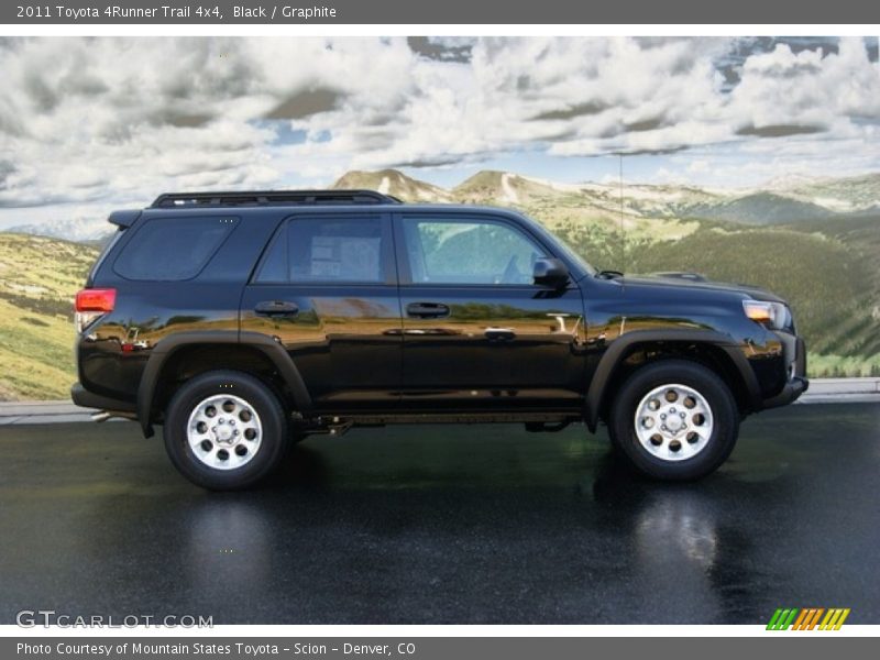 Black / Graphite 2011 Toyota 4Runner Trail 4x4