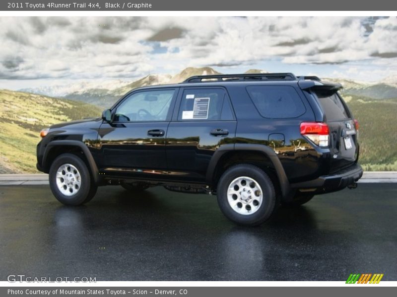 Black / Graphite 2011 Toyota 4Runner Trail 4x4