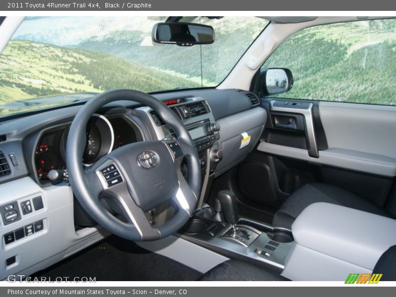 Black / Graphite 2011 Toyota 4Runner Trail 4x4