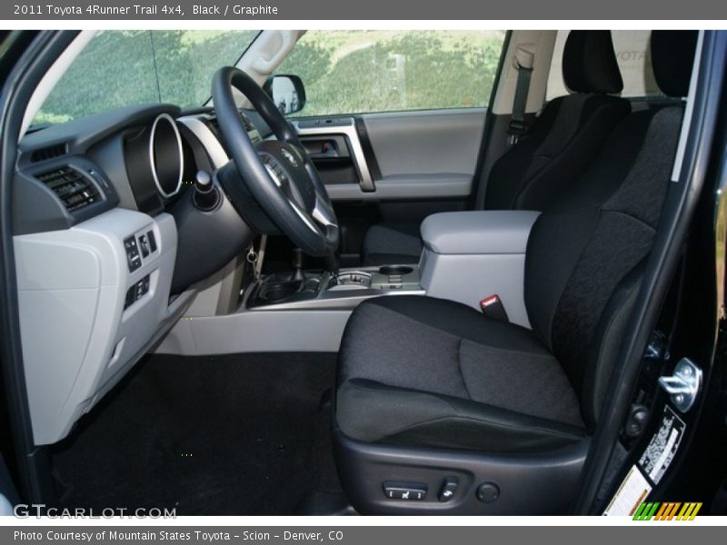 Black / Graphite 2011 Toyota 4Runner Trail 4x4