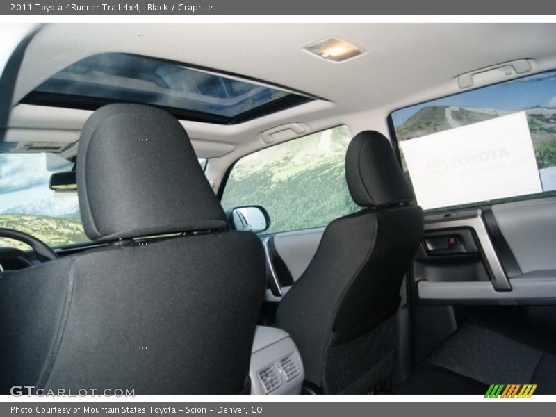 Black / Graphite 2011 Toyota 4Runner Trail 4x4