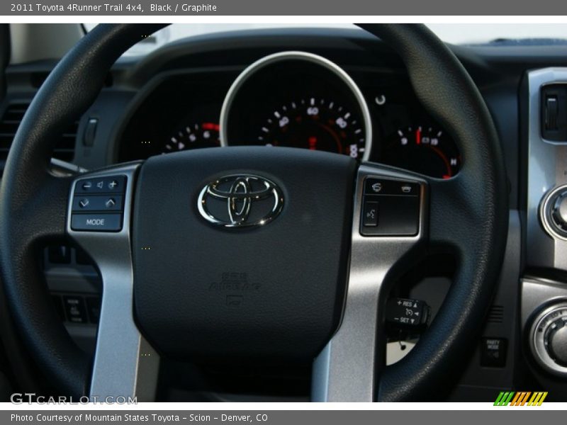 Black / Graphite 2011 Toyota 4Runner Trail 4x4