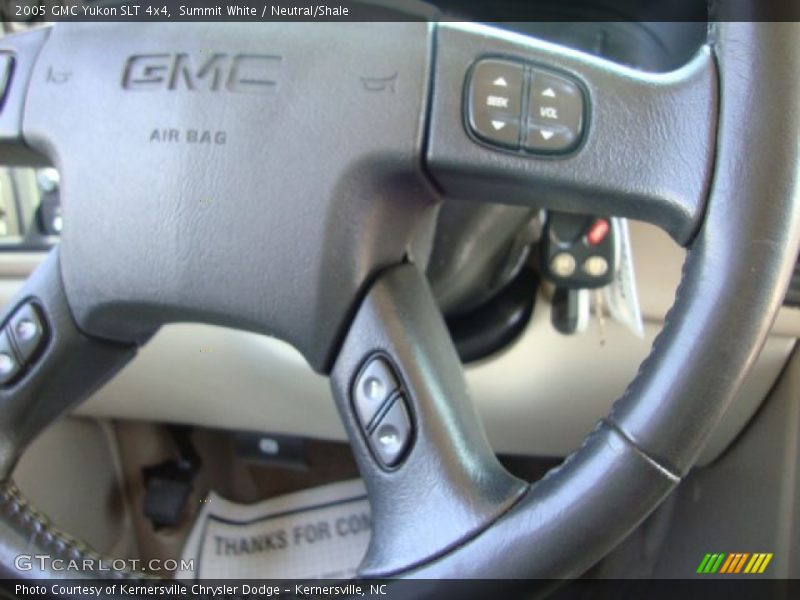 Summit White / Neutral/Shale 2005 GMC Yukon SLT 4x4