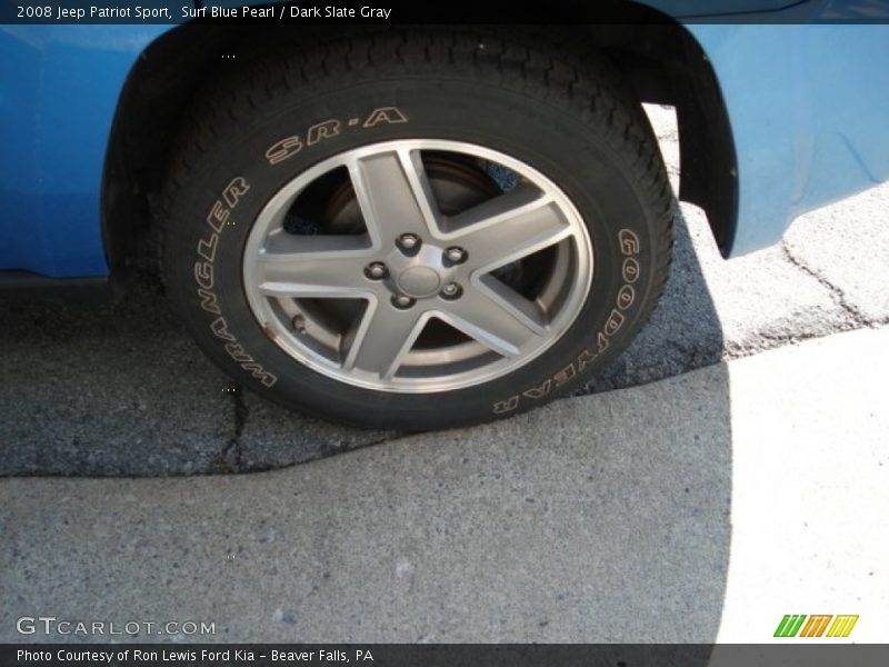 Surf Blue Pearl / Dark Slate Gray 2008 Jeep Patriot Sport