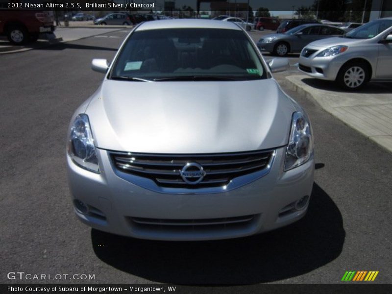 Brilliant Silver / Charcoal 2012 Nissan Altima 2.5 S
