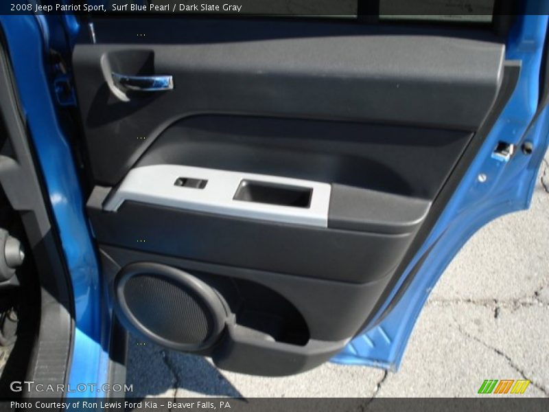 Surf Blue Pearl / Dark Slate Gray 2008 Jeep Patriot Sport