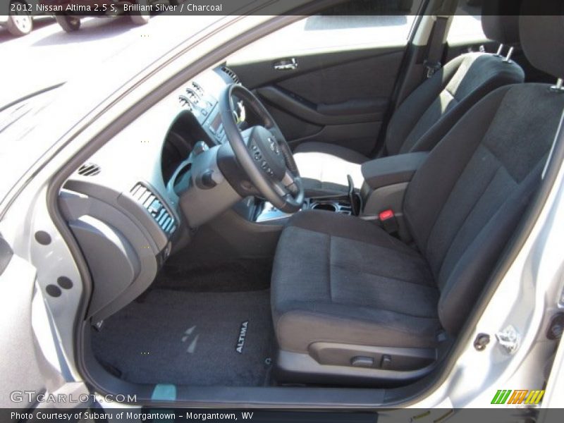 Brilliant Silver / Charcoal 2012 Nissan Altima 2.5 S
