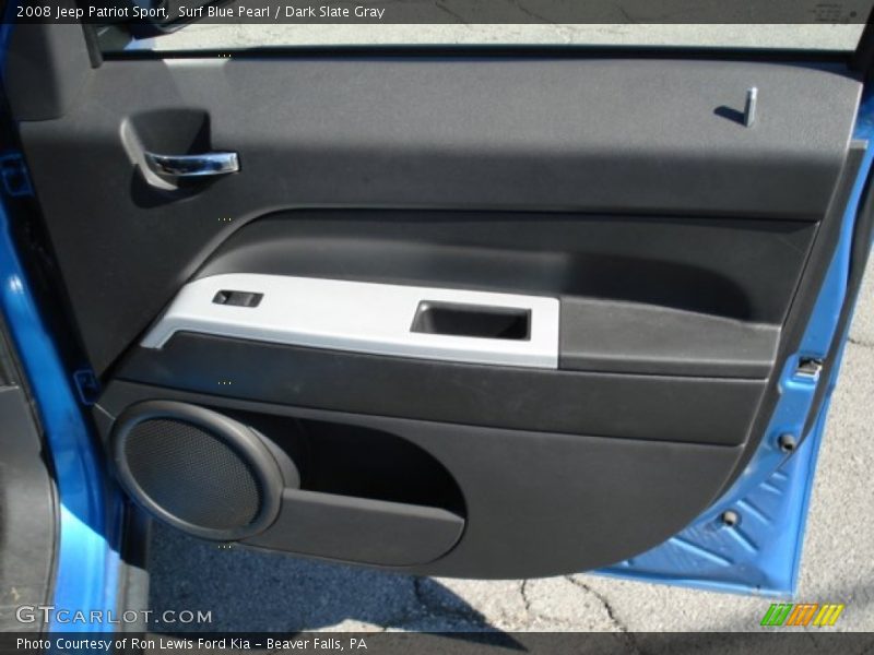 Surf Blue Pearl / Dark Slate Gray 2008 Jeep Patriot Sport