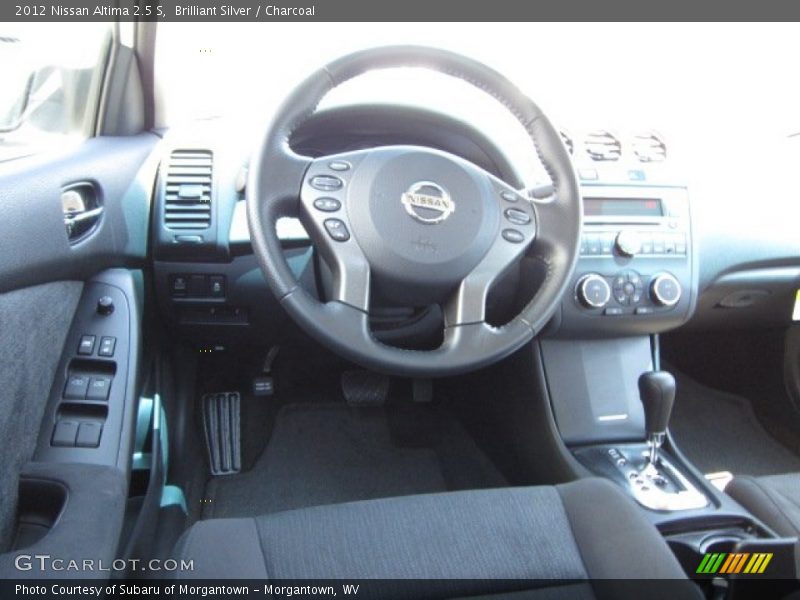 Brilliant Silver / Charcoal 2012 Nissan Altima 2.5 S