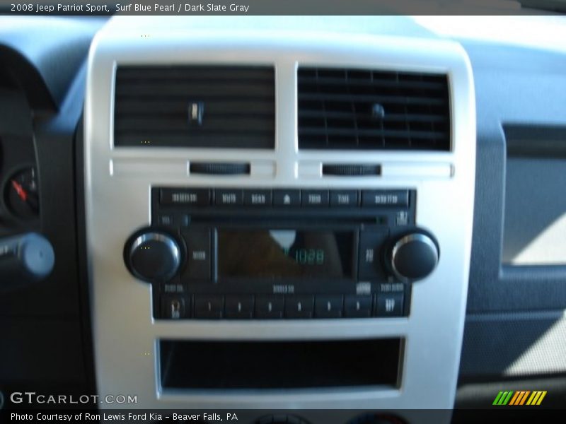 Surf Blue Pearl / Dark Slate Gray 2008 Jeep Patriot Sport
