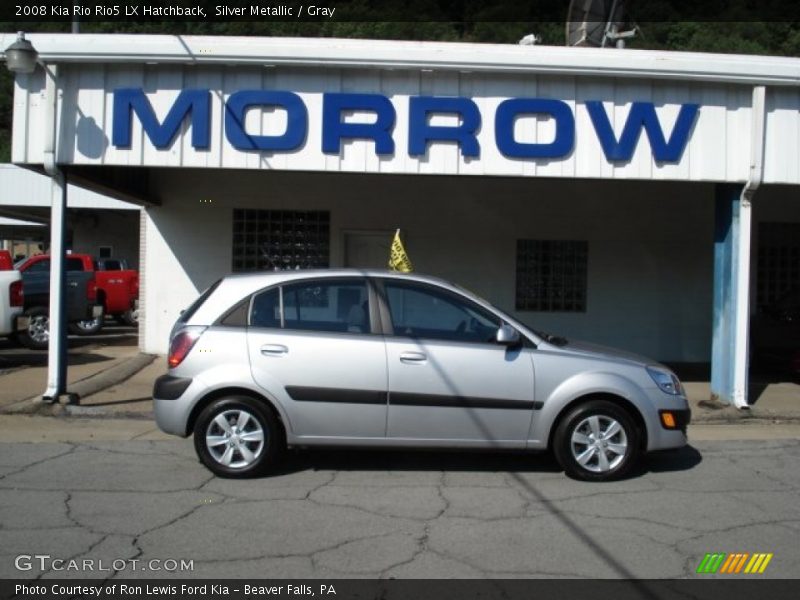Silver Metallic / Gray 2008 Kia Rio Rio5 LX Hatchback