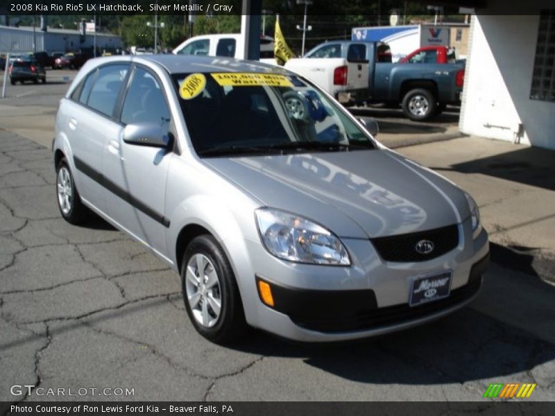 Silver Metallic / Gray 2008 Kia Rio Rio5 LX Hatchback