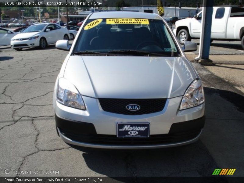 Silver Metallic / Gray 2008 Kia Rio Rio5 LX Hatchback