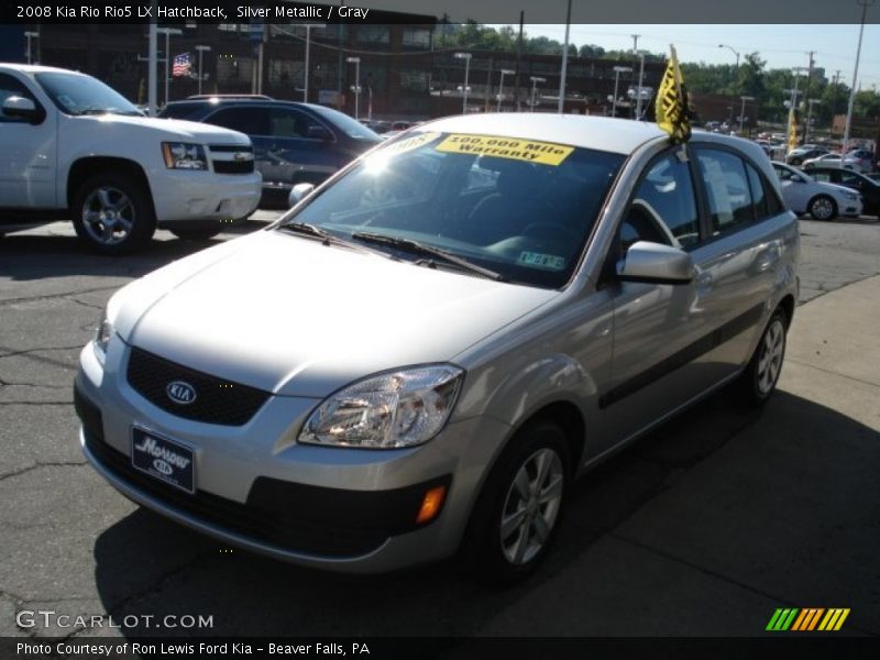 Silver Metallic / Gray 2008 Kia Rio Rio5 LX Hatchback