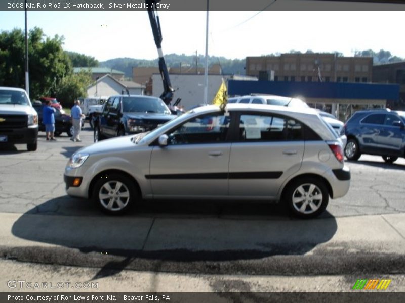 Silver Metallic / Gray 2008 Kia Rio Rio5 LX Hatchback