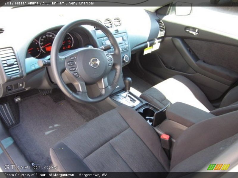  2012 Altima 2.5 S Charcoal Interior