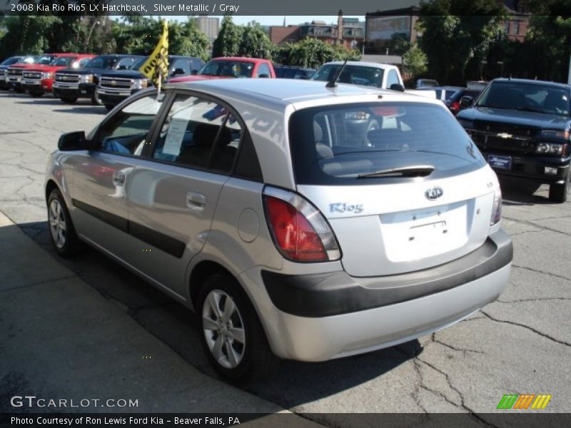 Silver Metallic / Gray 2008 Kia Rio Rio5 LX Hatchback